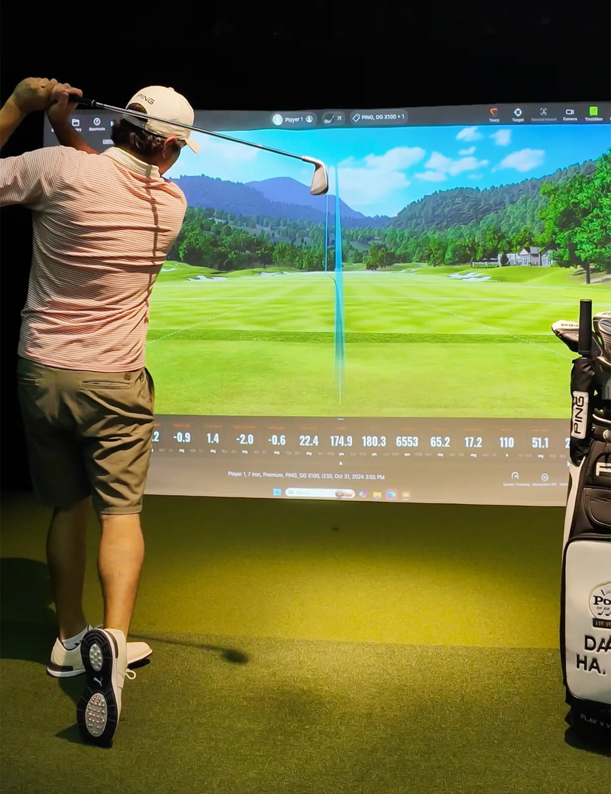 Fairways and Greens golf simulator